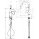 Hansgrohe Focus M41 Virtuves jaucējkrāns, 31815670 Hansgrohe Focus M41 Virtuves jaucējkrāns, 31815670