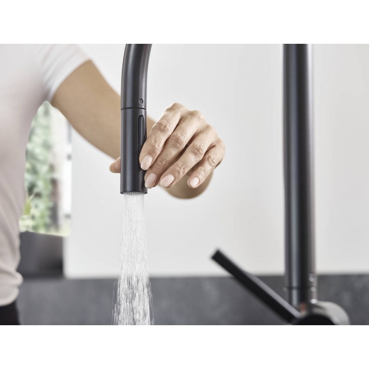 Hansgrohe Talis M54 Virtuves jaucējkrāns ar sBox, 72801000 Hansgrohe Talis M54 Virtuves jaucējkrāns ar sBox, 72801000