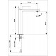 HERZ-SQ BLACK Izlietnes jaucējkrāns, UH00058B HERZ-SQ BLACK Izlietnes jaucējkrāns, UH00058B