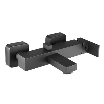 HERZ-SQ BLACK Смеситель для Cмеситель для ванны и душа, UH00360B