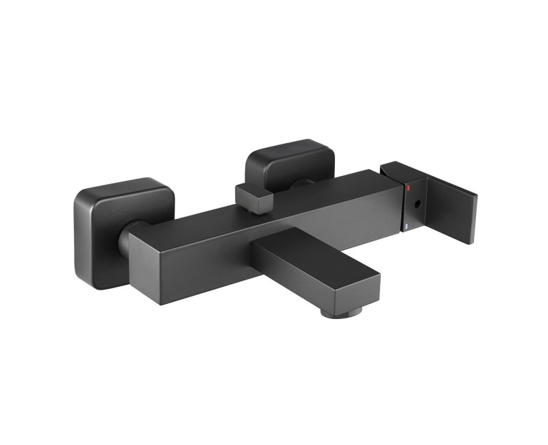 HERZ-SQ BLACK Смеситель для Cмеситель для ванны и душа, UH00360B