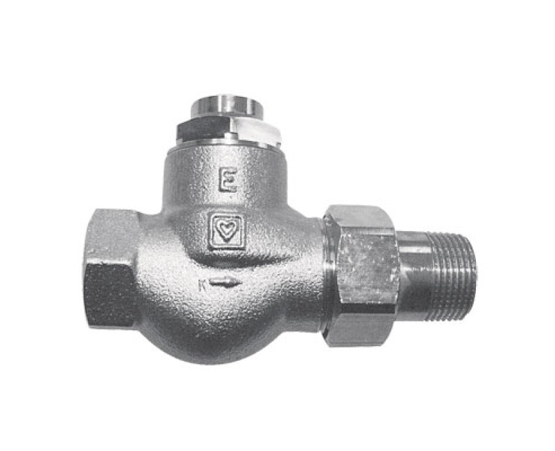 Herz RL-1-E Radiatora atpakaļgaitas vārsts 1/2, taisns 1372301