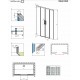 Radaway Dušas durvis Idea DWD 150cm Radaway Dušas durvis Idea DWD 150cm
