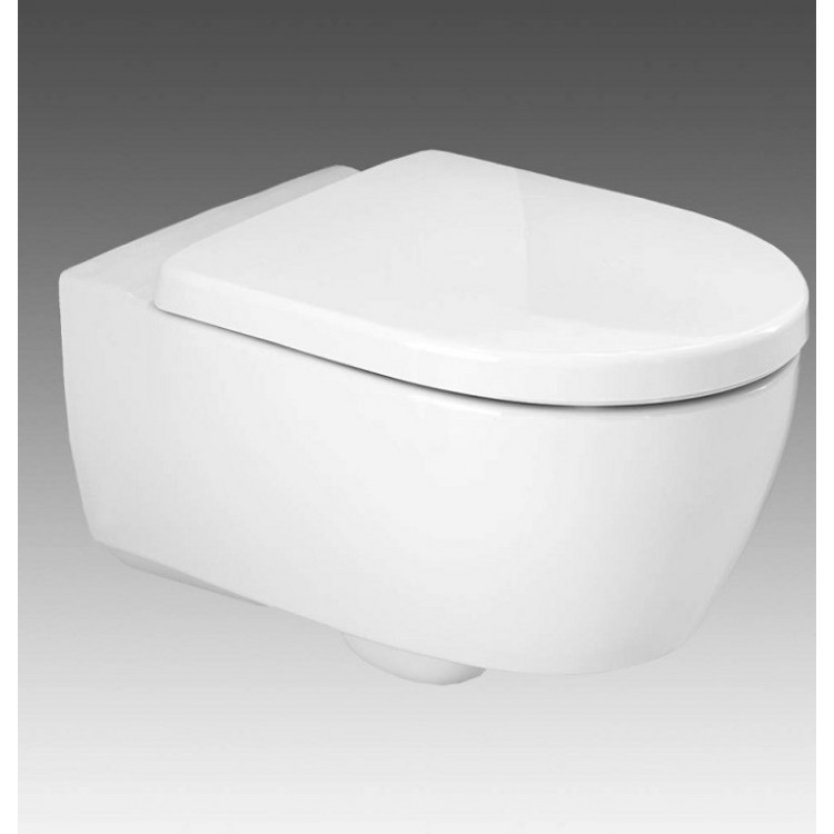 Geberit iCON Rimfree Piekaramais WC pods ar Soft Close vāku Geberit iCON Rimfree Piekaramais WC pods ar Soft Close vāku