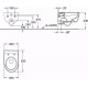 Geberit iCON Rimfree Piekaramais WC pods ar Soft Close vāku Geberit iCON Rimfree Piekaramais WC pods ar Soft Close vāku