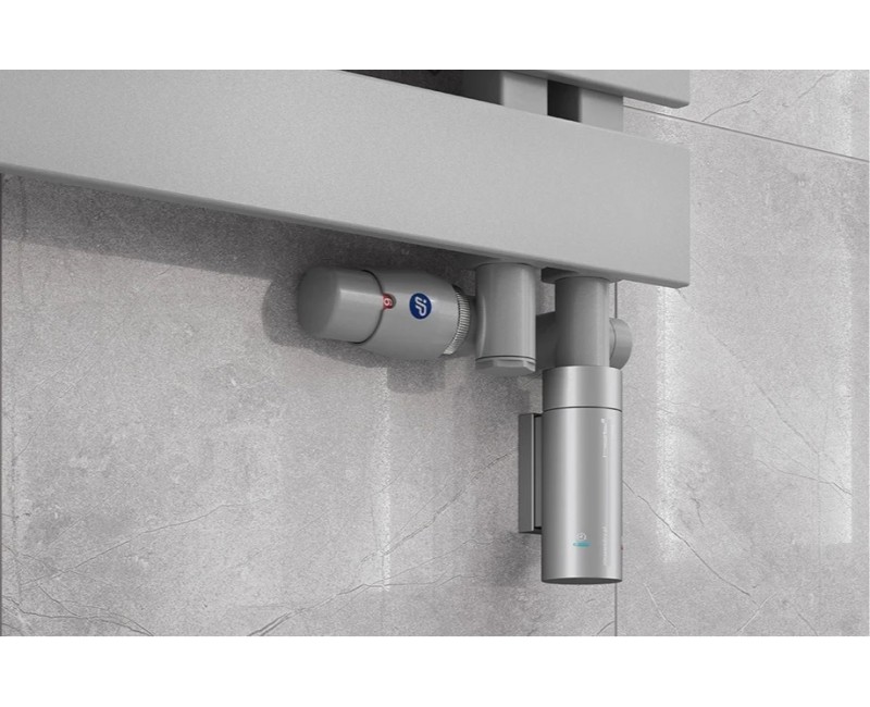 Instal Projekt Dvieļu žāvētājs Nameles 400x1824mm, melns