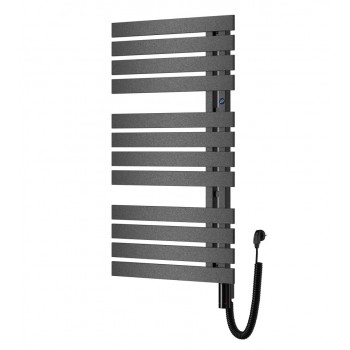 POP STAR Elektriskais dvieļu žāvētājs 500x1295mm 600W, grafīts