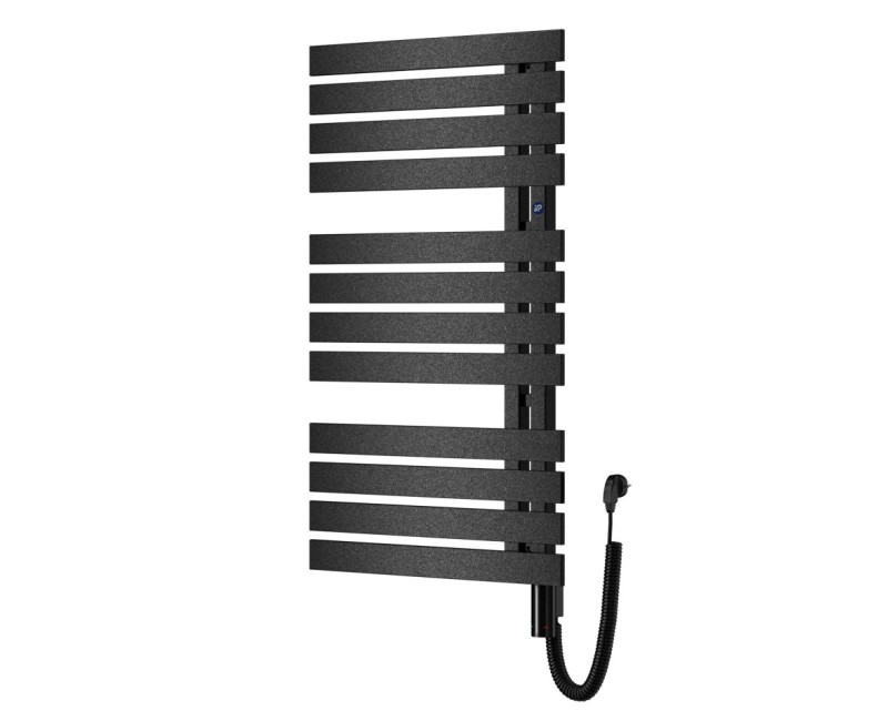 POP STAR Elektriskais dvieļu žāvētājs 500x1295mm 600W, melns C33