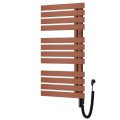 POP STAR Elektriskais dvieļu žāvētājs 500x1295mm 600W, cinnamon