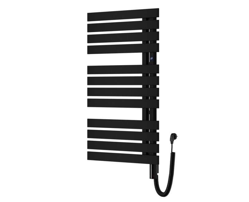 POP STAR Elektriskais dvieļu žāvētājs 500x1295mm 600W, melns C75