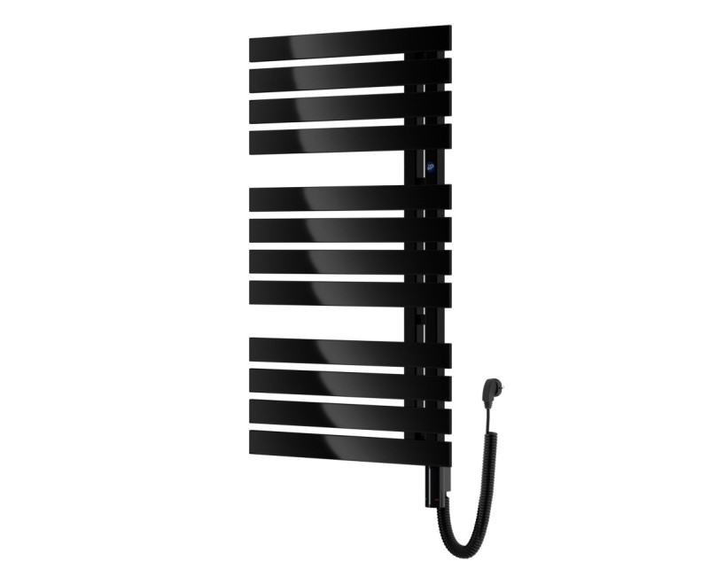 POP STAR Elektriskais dvieļu žāvētājs 500x1295mm 600W, melns C76