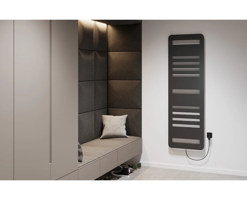 BIONIC 3 Электр. полотенцесушитель 600x1800мм 1035W, чёрный C31