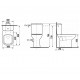 JIKA Deep WC pods, H8266170002811 JIKA Deep WC pods, H8266170002811