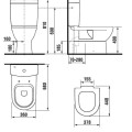 JIKA MIO WC унитаз, 823716/827712