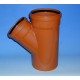 PVC Ārdarbu kanalizācijas atzars Dn200/110 45° PVC Ārdarbu kanalizācijas atzars Dn200/110 45°