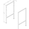 Kame BIG Боковая рама для шкафчика, AC190