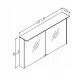 KAME D-Line Spoguļskapītis 120x70 cm,MD3DML/120-70/D6-DL KAME D-Line Spoguļskapītis 120x70 cm,MD3DML/120-70/D6-DL