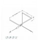 Kame LED apgaismojums zem izlietnes ar sensoru 60cm, UWL/60 Kame LED apgaismojums zem izlietnes ar sensoru 60cm, UWL/60