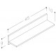 Kame Plaukts 45cm, AC1601-45/H15