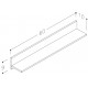 Kame Plaukts 60cm, AC1601-60/H15 Kame Plaukts 60cm, AC1601-60/H15