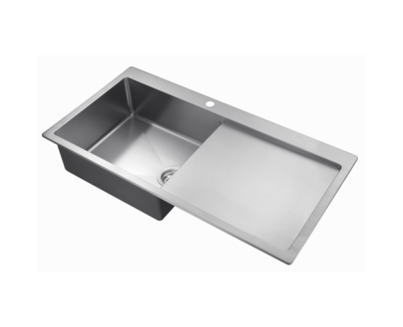 Aquasanita Virtuves izlietne LUNA 100x51cm, LUN101M-L