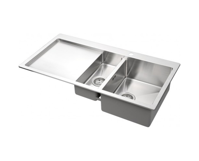 Aquasanita Кухонная мойка LUNA 100x50 cm, LUN151M-R