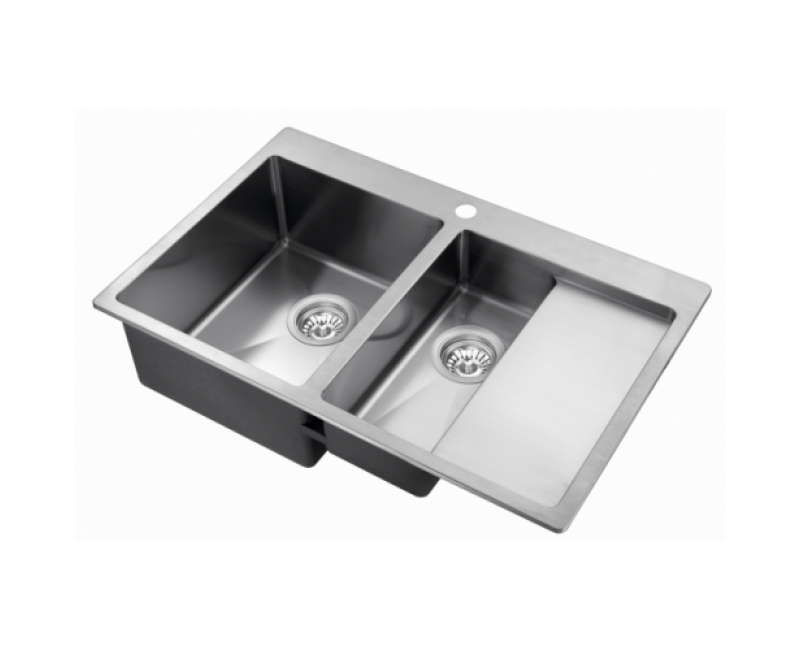 Aquasanita Кухонная мойка LUNA 78x50 cm, LUN151N-L