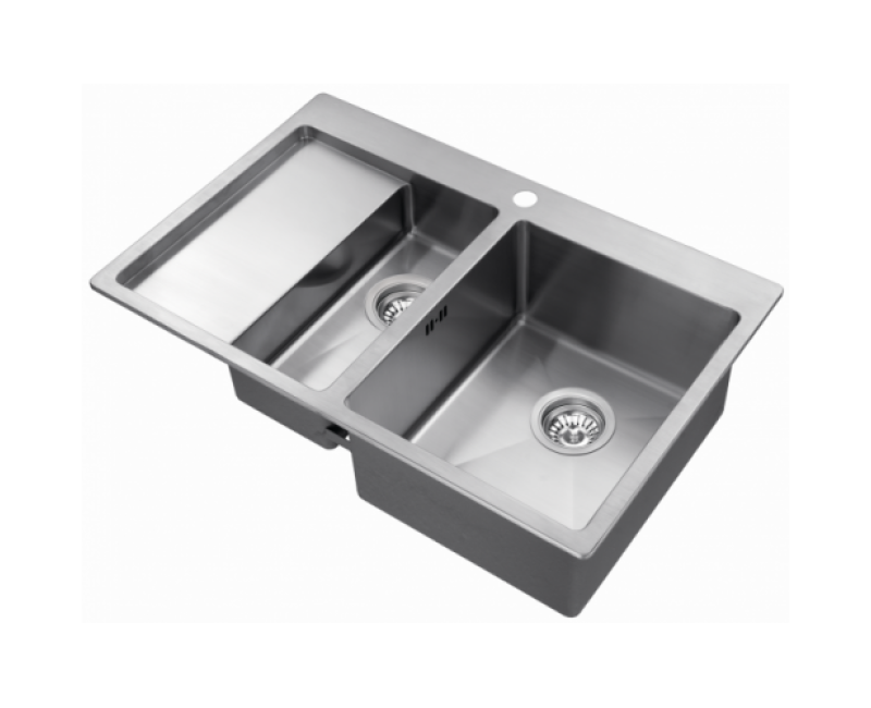 Aquasanita Virtuves izlietne LUNA 78x50cm, LUN151N-R