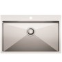 Aquasanita Кухонная мойка LUNA 79x50.5 cm, LUN100M