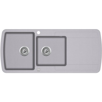 Aquasanita LIRA Virtuves izlietne 1160x500 mm SQL201AW-202