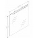 Kame GARDA Spogulis ar LED apgaismojumu 80x80cm, M21/80-80 Kame GARDA Spogulis ar LED apgaismojumu 80x80cm, M21/80-80