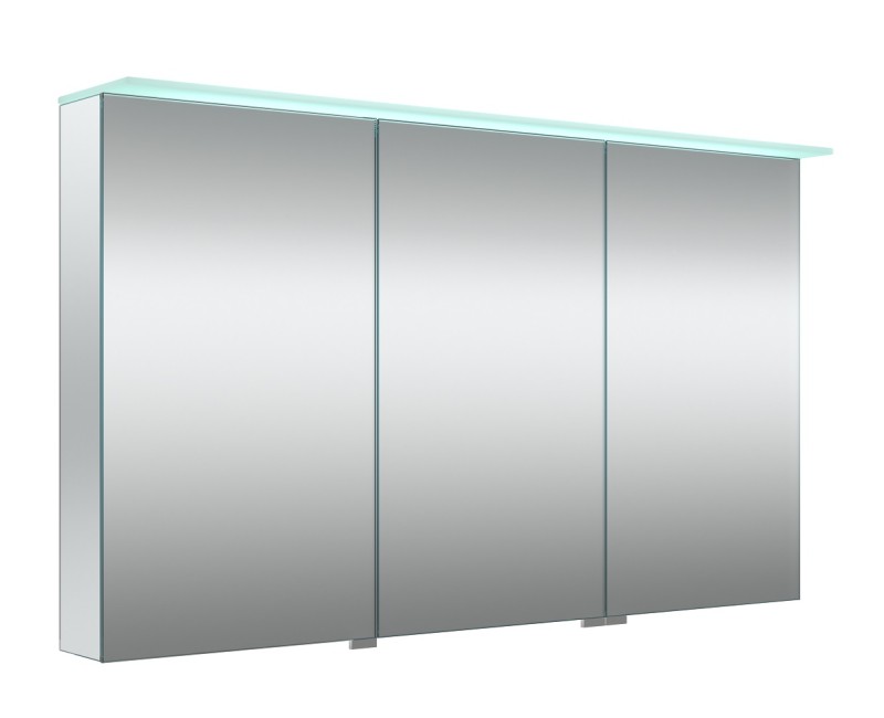 KAME Vetro Шкафчик с зеркальными дверцами 121x71 cm, MC3DML/120-