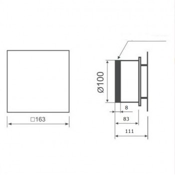 MMotors JSC Вентилятор MMP D100, inox