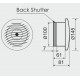 MMotors JSC Ventilators saunām, pirtīm +140C MMS 100v D100,balts MMotors JSC Ventilators saunām, pirtīm +140C MMS 100v D100,balts