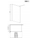 Radaway MODO II Dušas kabīne 1200x1000 Radaway MODO II Dušas kabīne 1200x1000