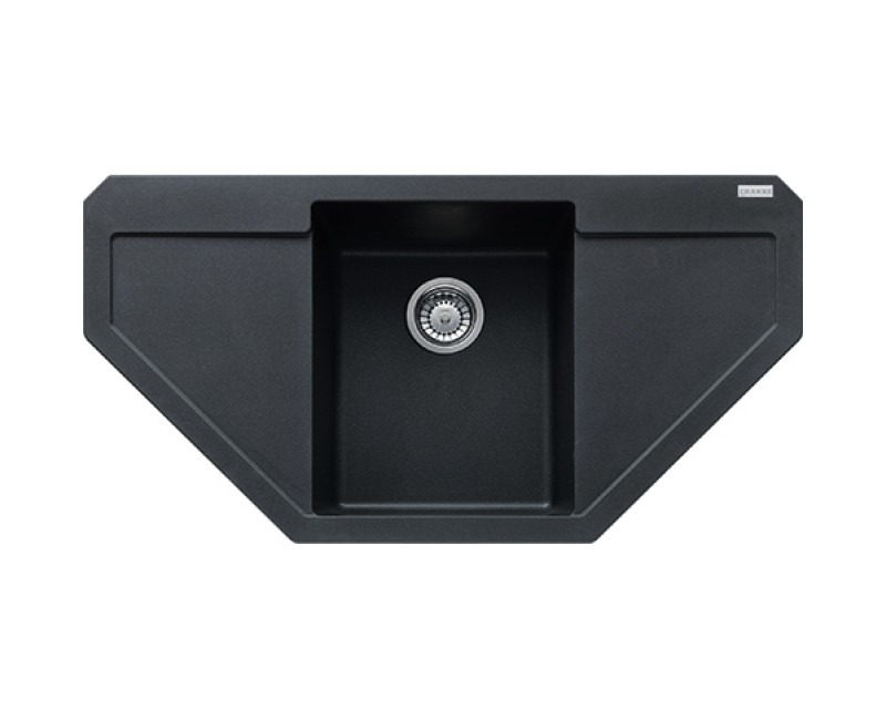 FRANKE Virtuves izlietne MARIS 96x50 cm, MRG 612-E, onyx