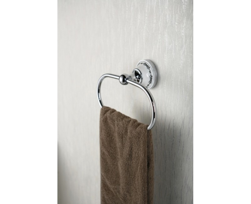 Art Platino NIKOLAS Кольцо для полотенца, хром NIK-57047