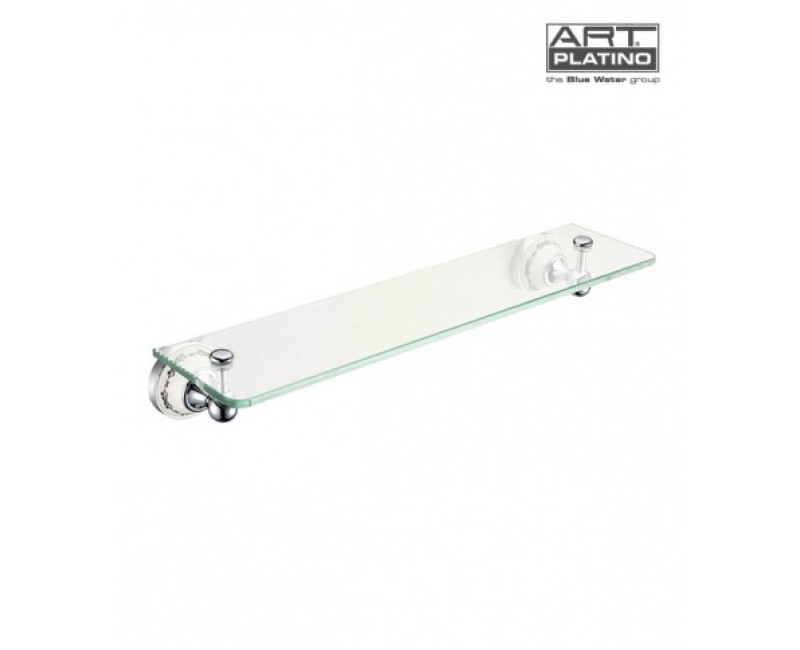 Art Platino NIKOLAS Полка 50 cm, хром/стекло NIK-57083