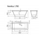 Vispool Прямоугольная ванна NORDICA 170x75 Vispool Прямоугольная ванна NORDICA 170x75