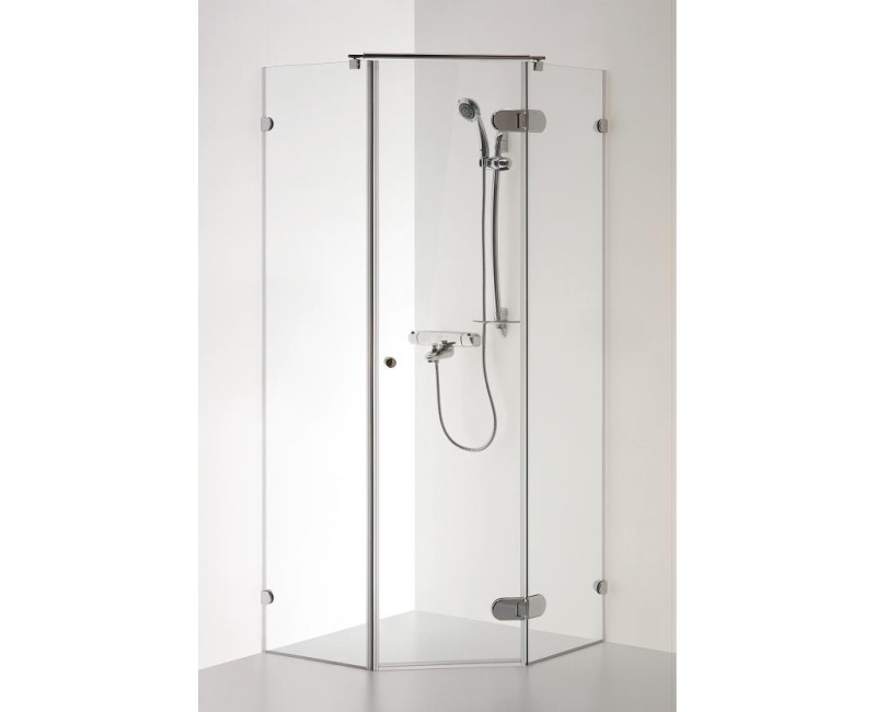 Baltijos Brasta Dušas stūris piecstūru NIDA 90x90cm