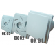 MMotors JSC Sadzīves ventilators OK 100v 03 D100, balts MMotors JSC Sadzīves ventilators OK 100v 03 D100, balts
