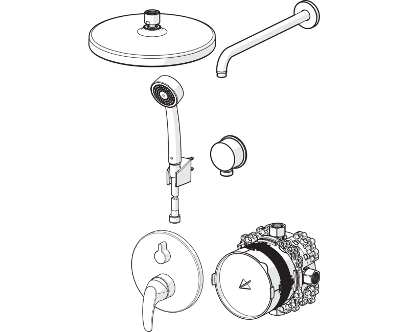 ORAS BLUEBOX Dušas sistēma, 2091