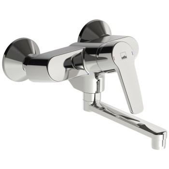 ORAS SAGA Izlietnes jaucējkrāns no sienas, hroms 3915Y