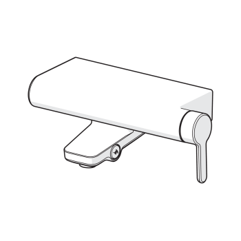 ORAS INSPERA Vannas/dušas jaucējkrāns, 3040U