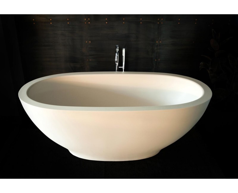 PAA Свободно стоящая ванна FELICE 1800x900, silkstone, graphite