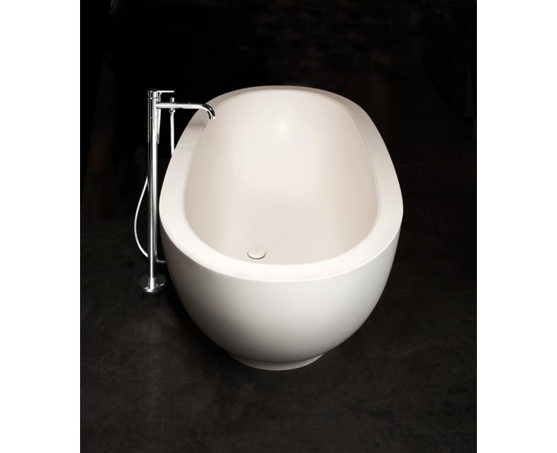 PAA Свободно стоящая ванна FELICE 1800x900, silkstone, graphite