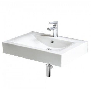 Izlietne PAA LONG STEP Akmens masas 700x490mm, Balta