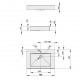 PAA Vannas istabas izlietne LONG STEP 70x49cm PAA Vannas istabas izlietne LONG STEP 70x49cm