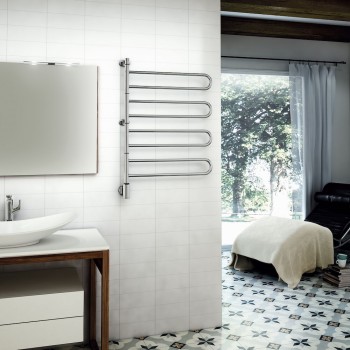 PAX Flex U 3/650 Momento II Elektriskais dvieļu žāvētājs 64W, melns