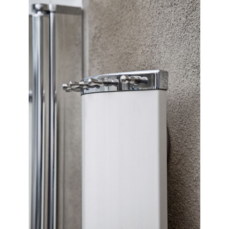 PAX Velvet 1030 Elektriskais dvieļu žāvētājs 85W, melns PAX Velvet 1030 Elektriskais dvieļu žāvētājs 85W, melns